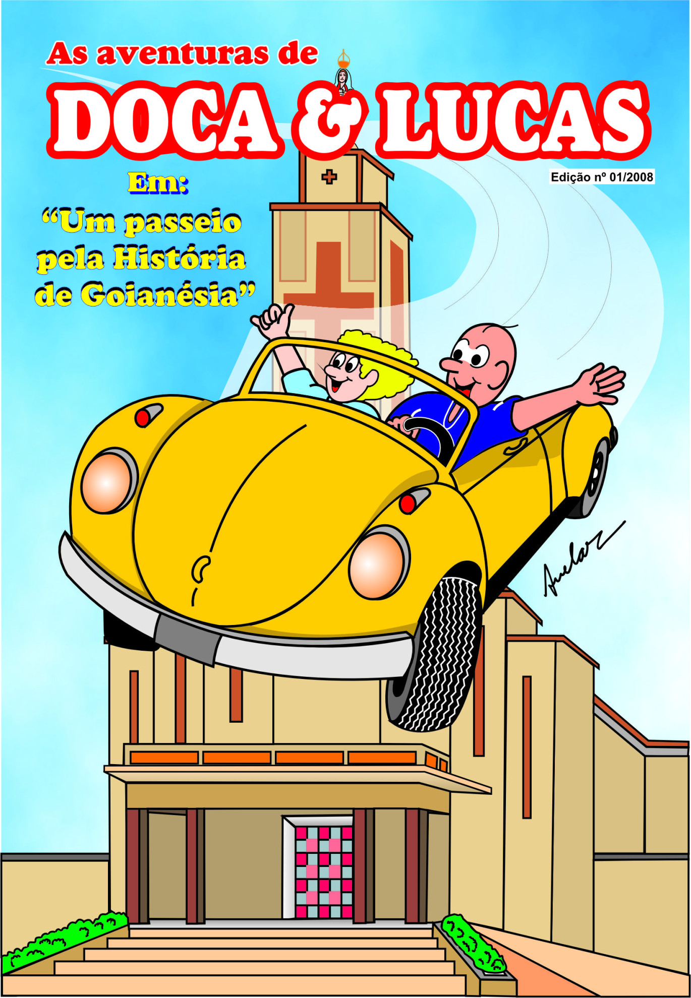 DOCA E LUCAS EM UM PASSEIO PELA HISTÓRIA DE GOIANÉSIA